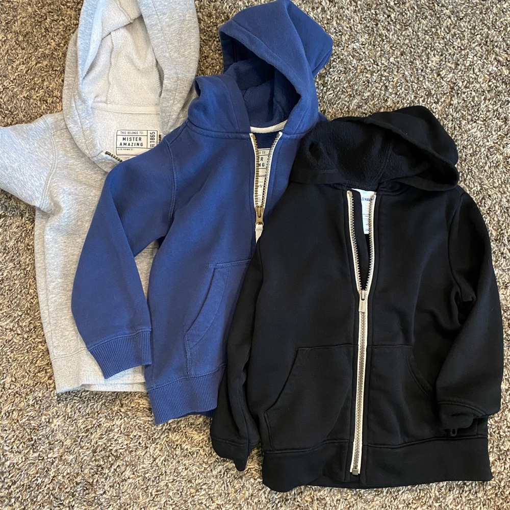 Boys hoodies 4T